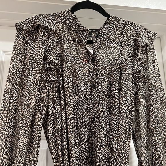 Banana Republic FLUTTER MIDI SHIRTDRESS - Picture 3 of 8